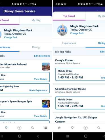 Top 13 Must-Have Apps for Disney World 151 Genie screen application