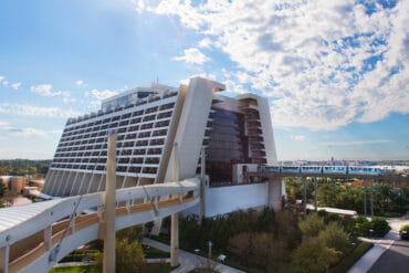 7 Best Hotels at Magic Kingdom & Why You Should Stay There 102 Monorail line outside of hotel