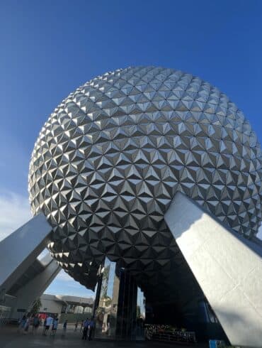 Walt Disney World Will Close Sept. 28th & 29th For Hurricane 20 Earth ball with trees