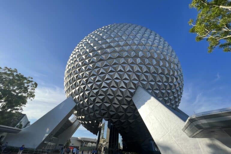 Walt Disney World Will Close Sept. 28th & 29th For Hurricane 19 Earth ball with trees