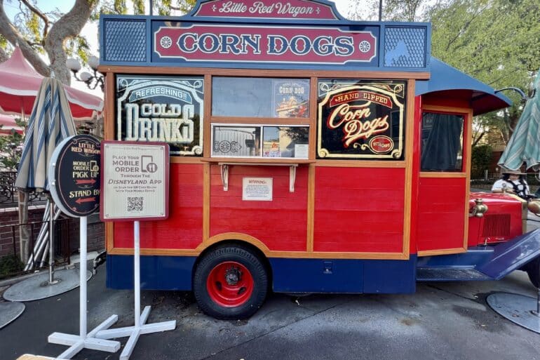 Disneyland's Corn Dog Cart Review 72 Corndog stand on truck