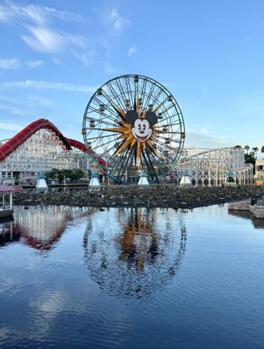 New Entertainment Coming to the Hyperion Theater at Disney California Adventure Park 64 Mickey wheel over lake