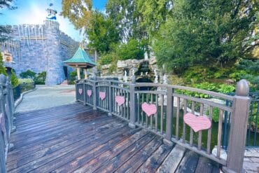 6 Ways To Celebrate A Magical Birthday at Disneyland 315 Bridge leading to castle