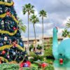 Hollywood Studios Christmas Guide & Photo Tour 2 Dinosaur Gertie and the Hollywood Studios Christmas tree