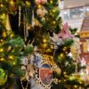 Free Walt Disney World Resort Christmas Decorations Tour 2 Ornaments on Christmas Tree at Disney's Grand Floridian
