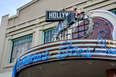 Rise and Shine with a Disney Breakfast with Characters 157 Disney's Hollywood Studios Hollywood & Vine sign
