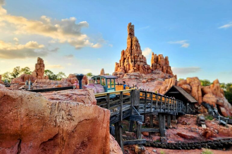 An Adrenaline Junkie's Guide to Disney World Roller Coasters 151 Big Thunder Mountain Railroad in Frontierland at Magic Kingdom Park