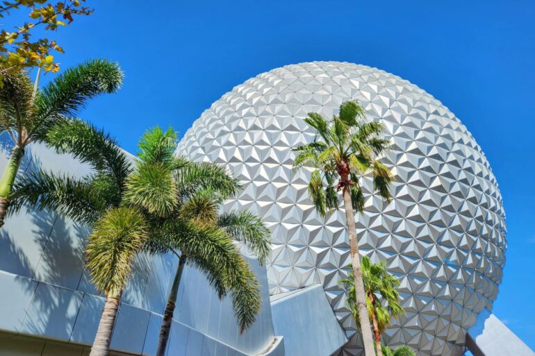 1-Day Epcot Itinerary 105 Spaceship Earth at Epcot