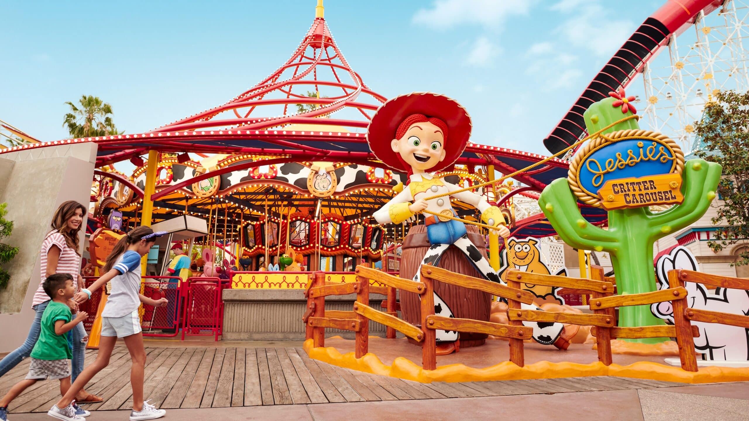 Jessie's Critter Carousel Entrance