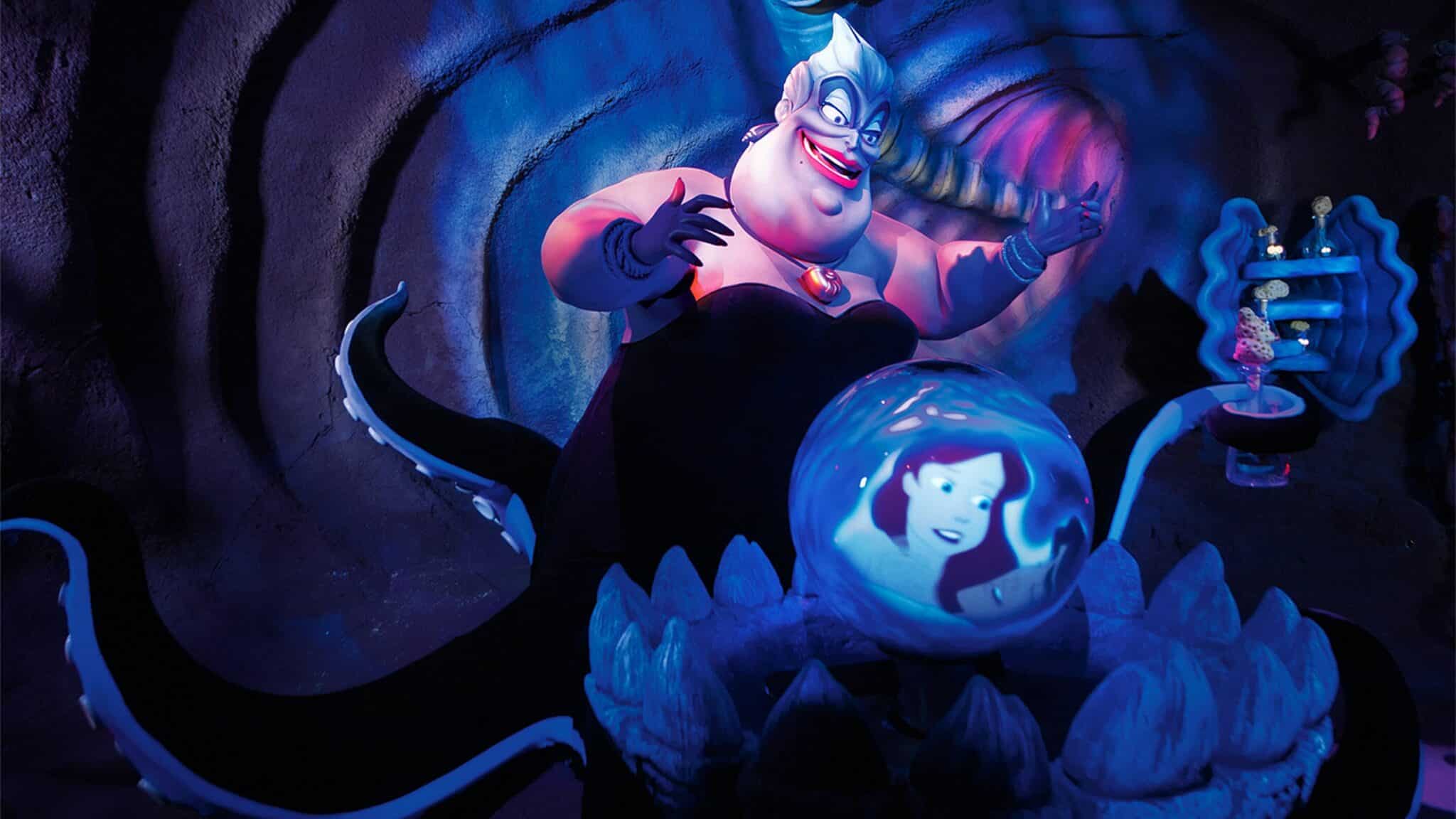 The Little Mermaid - Ariel's Undersea Adventure Ride Review - Park Savers