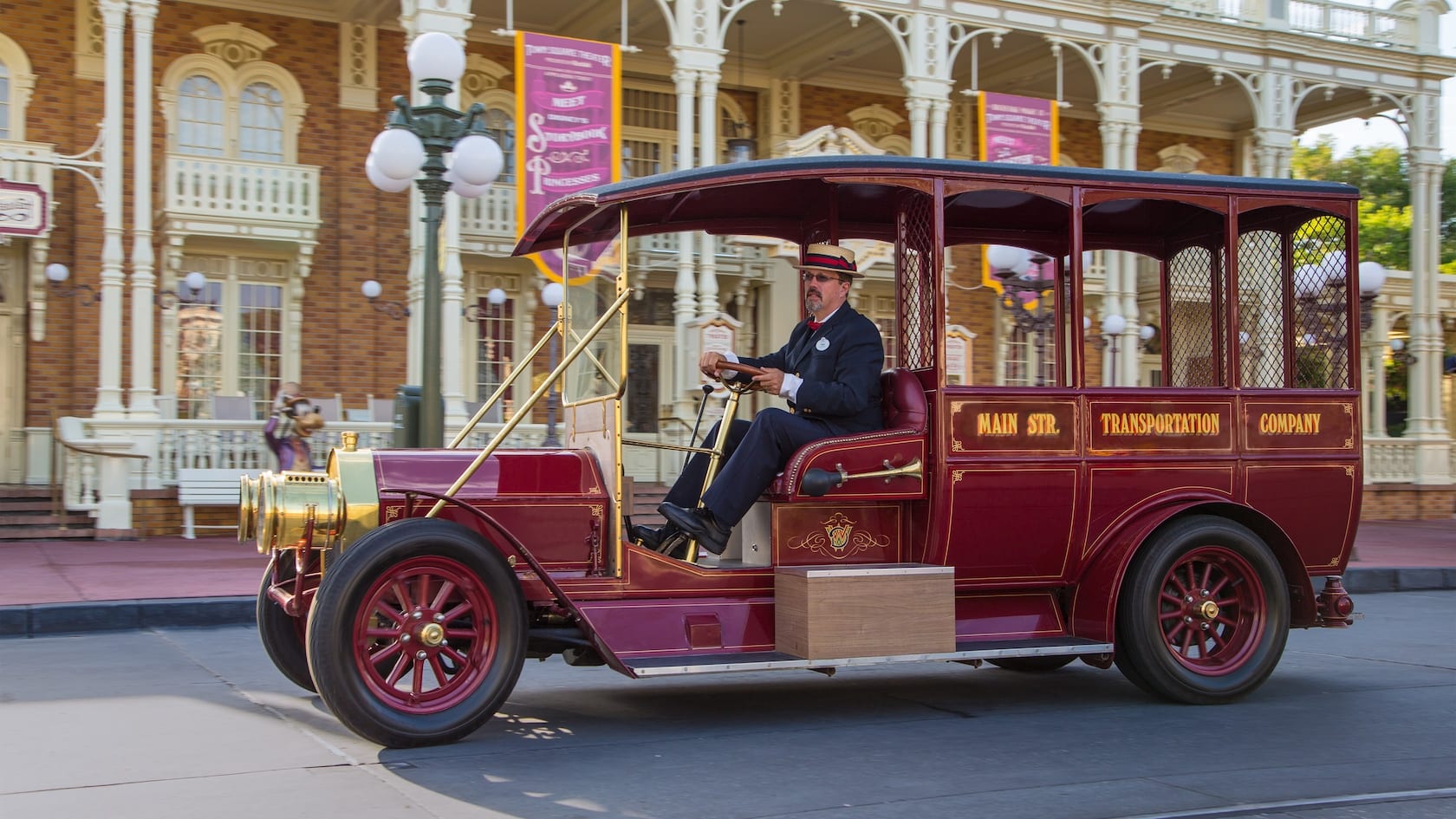 Main Street Vehicles in Disney World's Magic Kingdom Park - Park