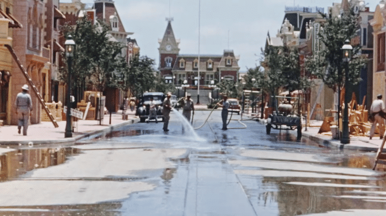 MainStreet getting hosed down